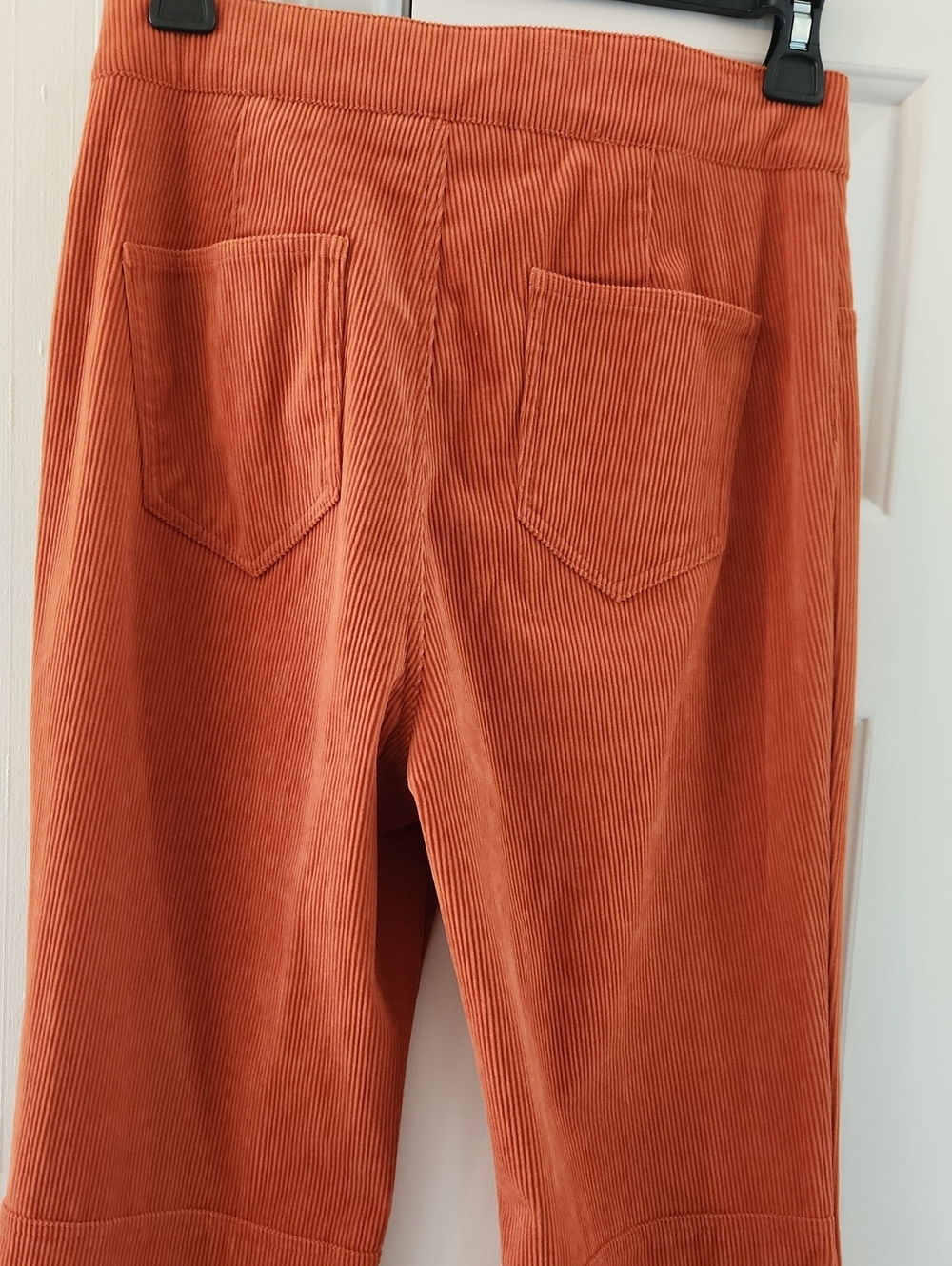 Flying Tomato Rust Orange Corduroy Boot Cut Pants - Picture 7 of 8